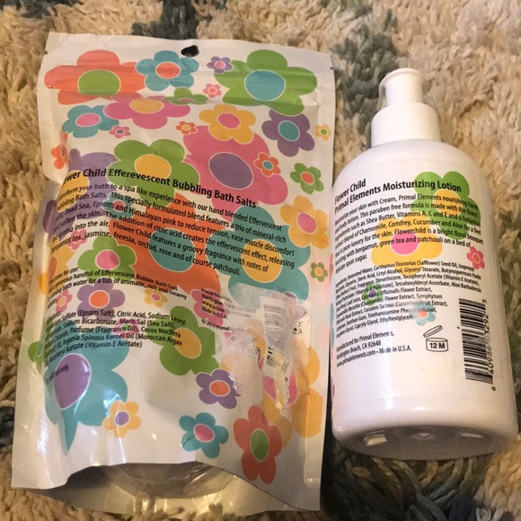 Primal elements cream and bath salts flower child - Picture 4 of 4
